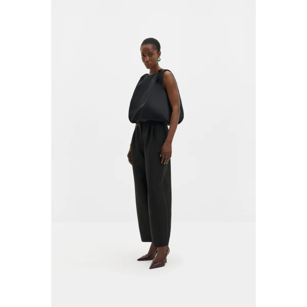 By Malina Valentina Top in Black, view 3