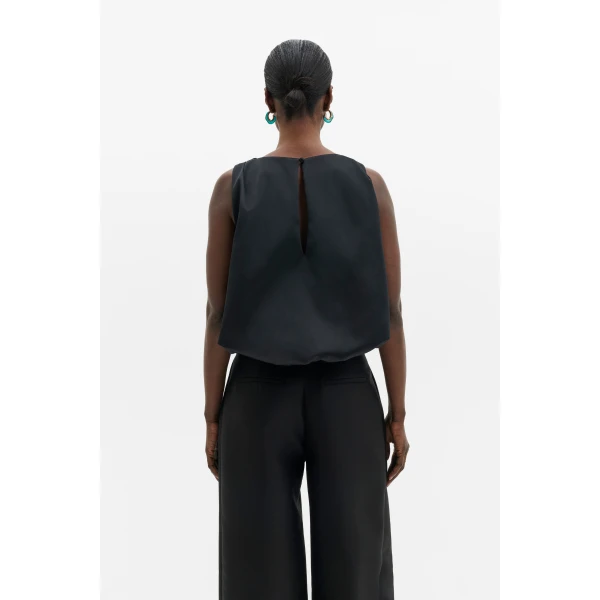 By Malina Valentina Top in Black, view 4