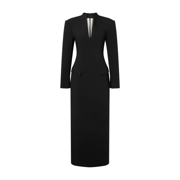 By Malina Vanesa Maxi Dress in Black
