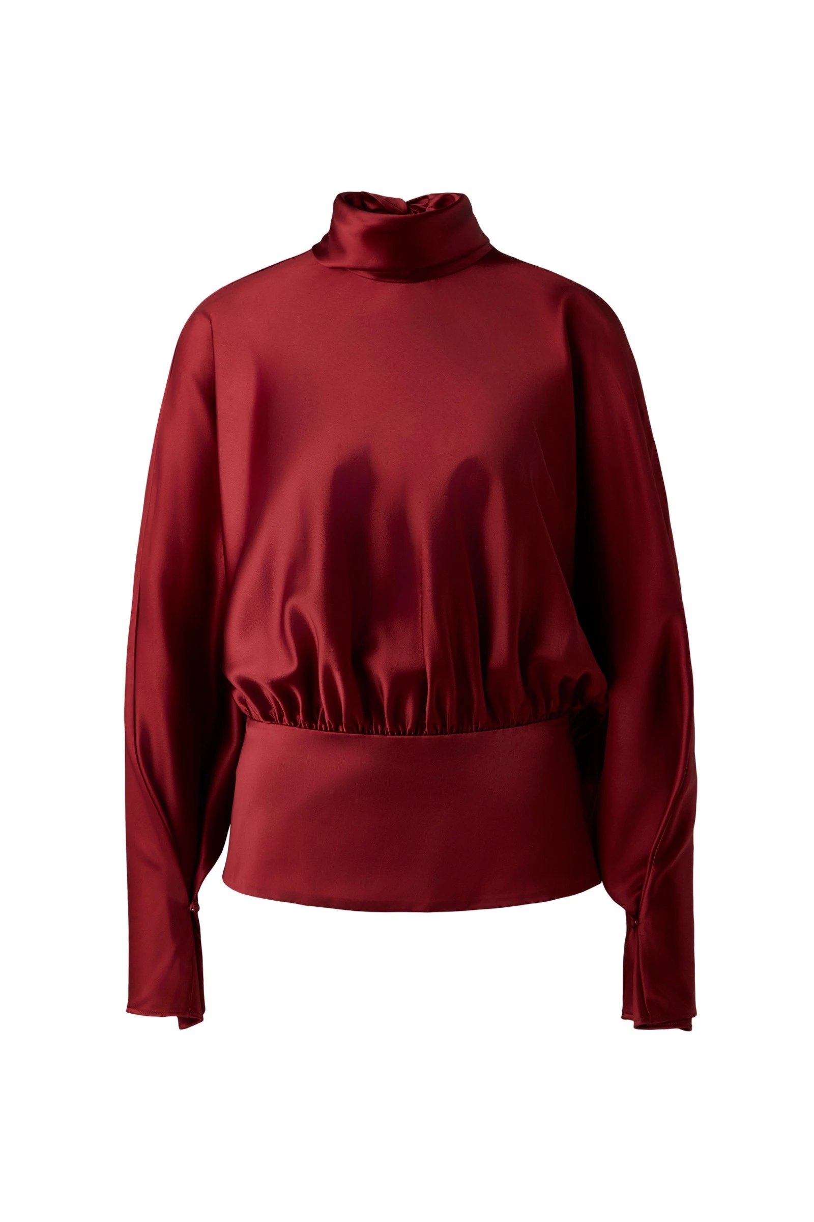 By Malina Vilja Blouse in Ruby By Malina Vilja Blouse in Ruby