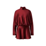 By Malina Vilja Mini Dress in Ruby By Malina Vilja Mini Dress in Ruby