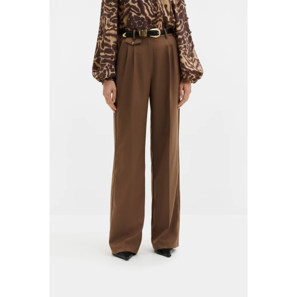 By Malina Yana Pants in Camel, view 3