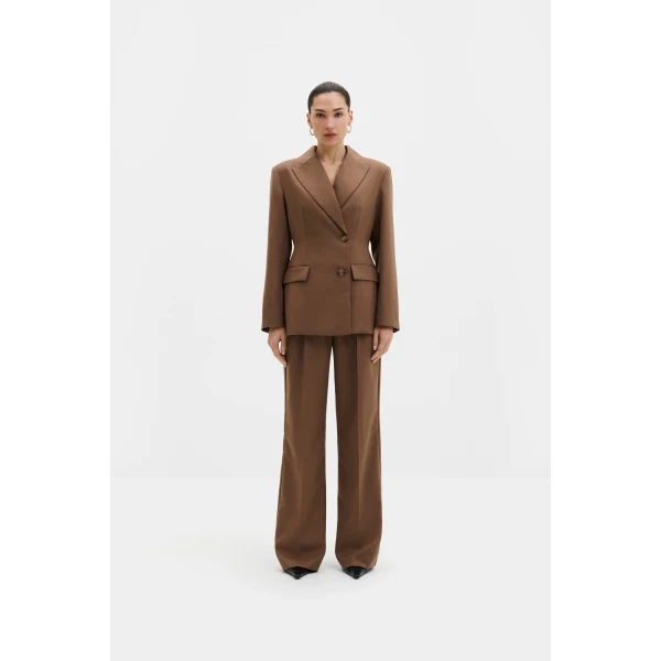 By Malina Yana Pants in Camel, view 6