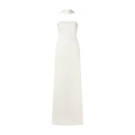 By Malina Zelda Gown in Cream