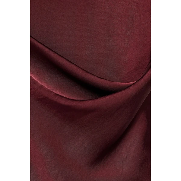 CHATS by C.Dam Aisha Dress in Sangria Red, view 5