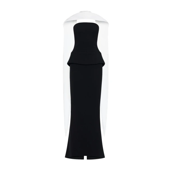 CHATS by C.Dam Alcor Dress in Black and White