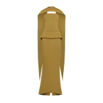 CHATS by C.Dam Alcor Dress in Mustard Green