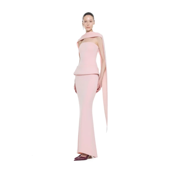 CHATS by C.Dam Alcor Dress in Pink, view 2
