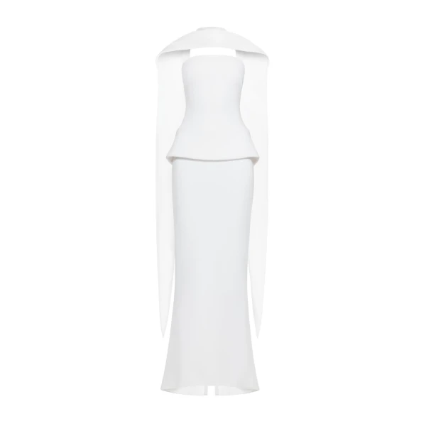 Alcor Dress in White