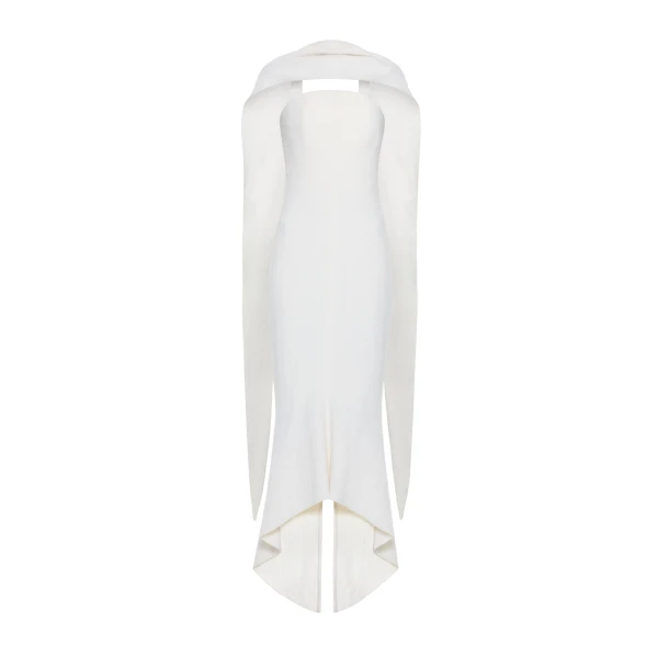 CHATS by C.Dam Alpus Dress in White