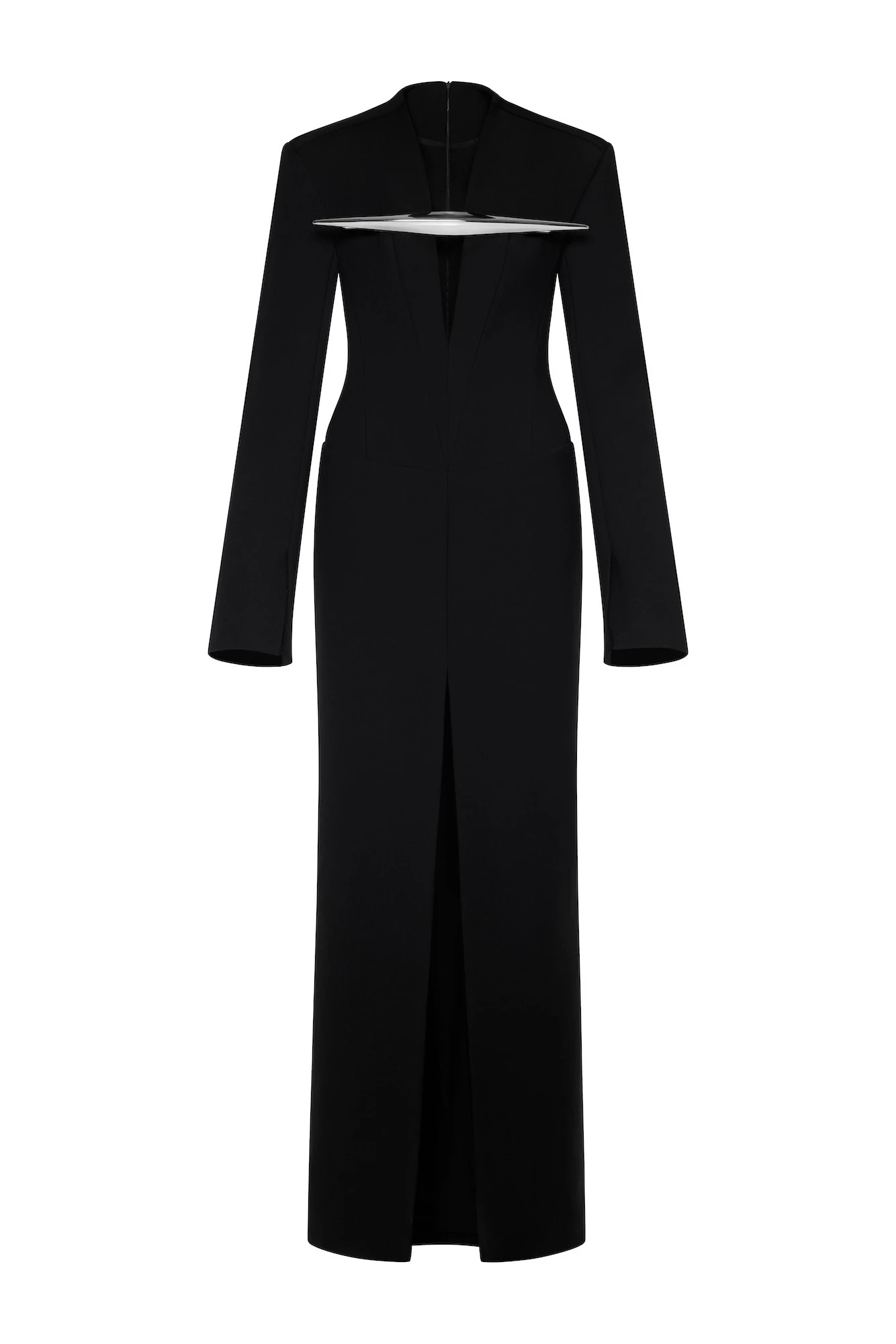 CHATS by C.Dam Amal Coat in Black CHATS by C.Dam Amal Coat in Black
