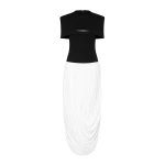 CHATS by C.Dam Amiri Dress in Black and White