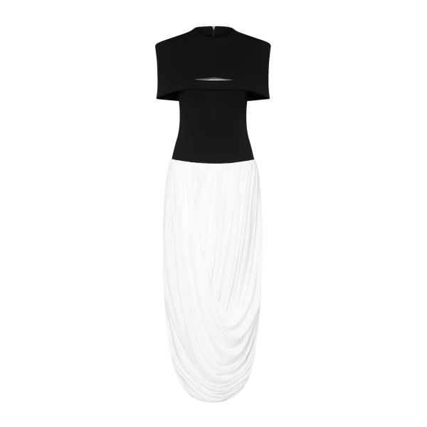 Amiri Dress in Black and White