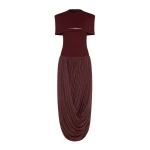 CHATS by C.Dam Amiri Dress in Reddish Brown
