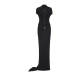 CHATS by C.Dam Cecilia Dress in Black