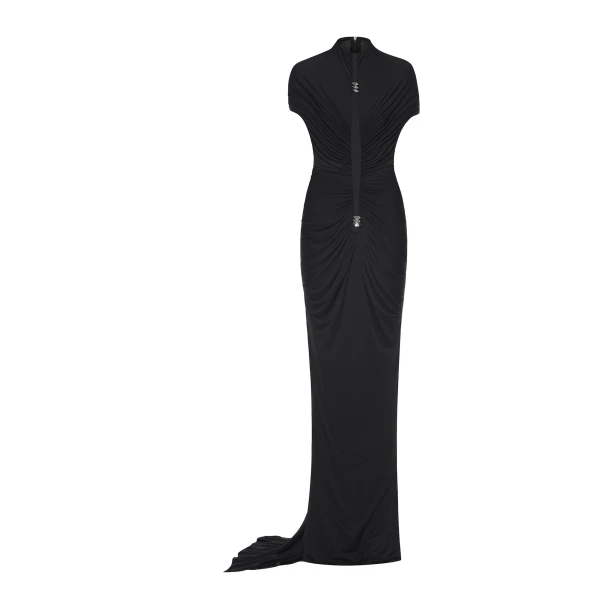 CHATS by C.Dam Cecilia Dress in Black
