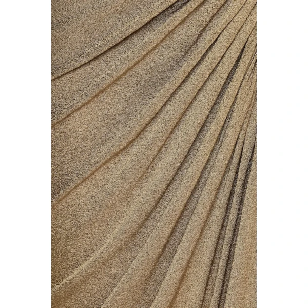 CHATS by C.Dam Cecilia Dress in Mustard Green, view 5