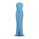 CHATS by C.Dam Cetus Dress in Cerulean Blue