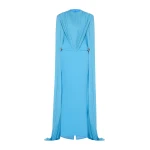CHATS by C.Dam Curie Dress in Cerulean Blue