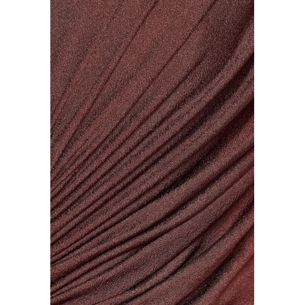 CHATS by C.Dam Edith Dress in Maroon, view 5
