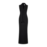 CHATS by C.Dam Fatima Dress in Black