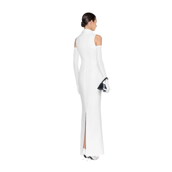 CHATS by C.Dam Fatima Dress in White, view 3