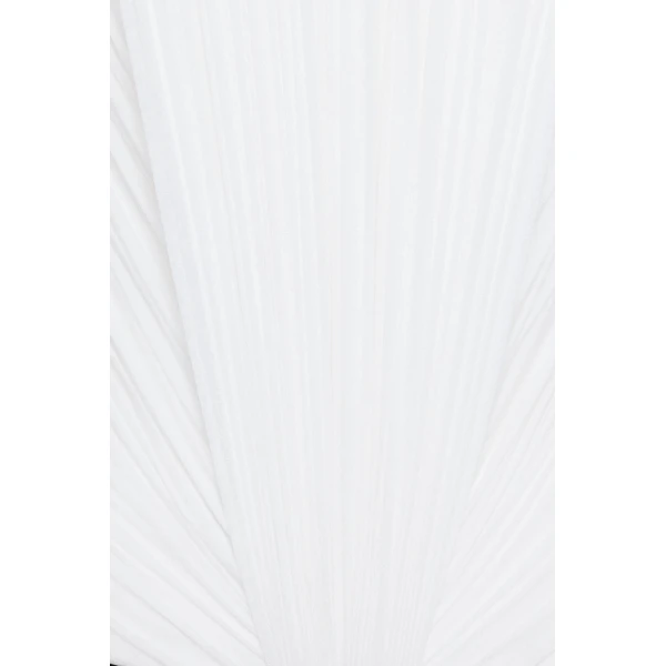 CHATS by C.Dam Grim Corset Top in White, view 5