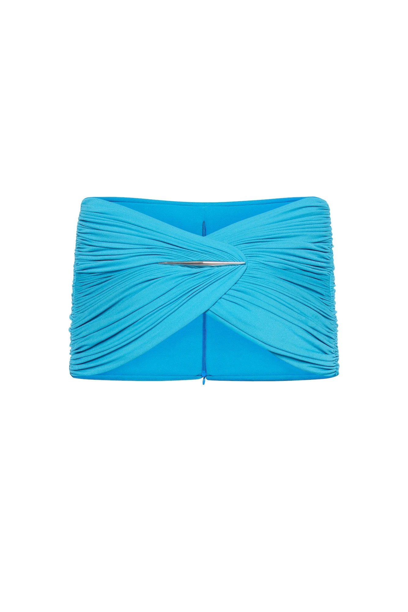 CHATS by C.Dam Hayat Top and Skirt Set in Cerulean Blue CHATS by C.Dam Hayat Top and Skirt Set in Cerulean Blue