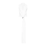 CHATS by C.Dam Hedy Vest and Skirt Set in White