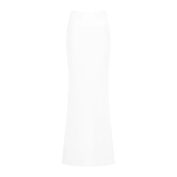 CHATS by C.Dam Hedy Vest and Skirt Set in White, view 4