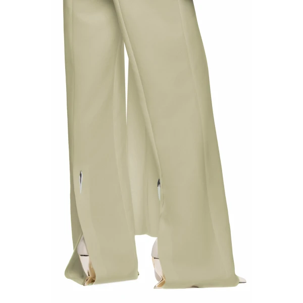 CHATS by C.Dam Hypatia Trousers in Sage Olive, view 4