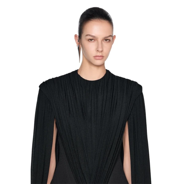 CHATS by C.Dam Irene Dress in Black, view 4