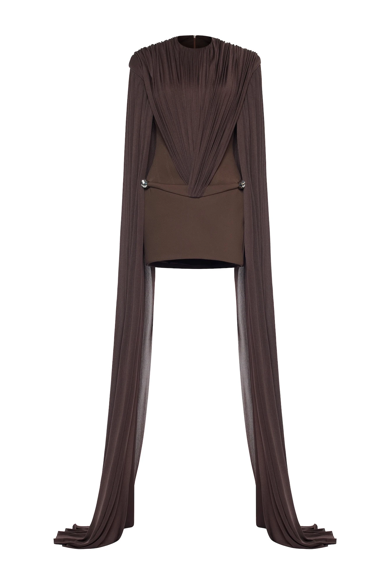 CHATS by C.Dam Irene Dress in Brown CHATS by C.Dam Irene Dress in Brown