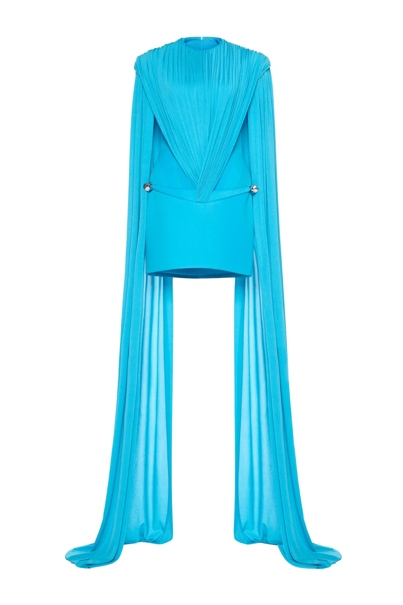 CHATS by C.Dam Irene Dress in Cerulean Blue CHATS by C.Dam Irene Dress in Cerulean Blue