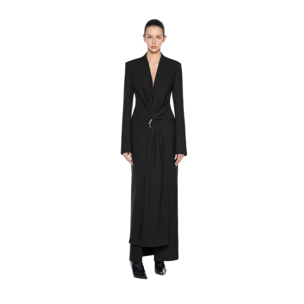 CHATS by C.Dam Jane Coat in Black, view 2