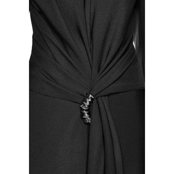 CHATS by C.Dam Jane Coat in Black, view 4