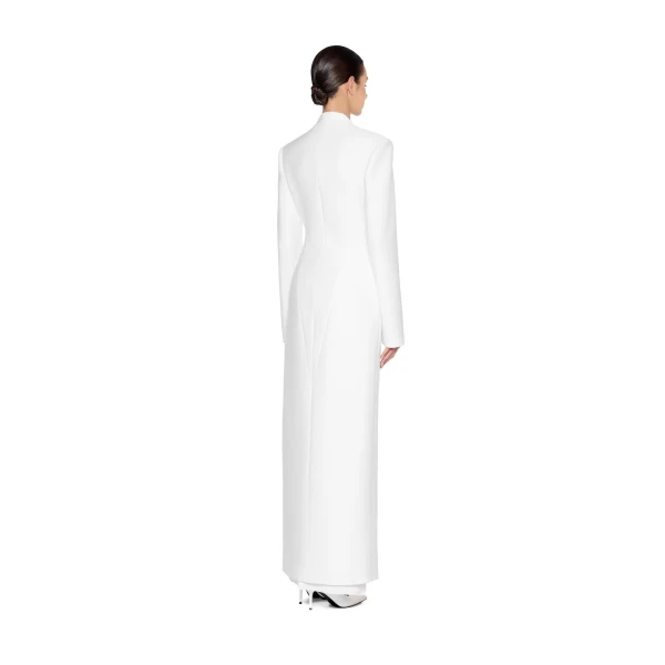 CHATS by C.Dam Jane Coat in White, view 3