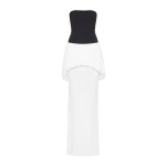 CHATS by C.Dam Katherine Dress in Black and White