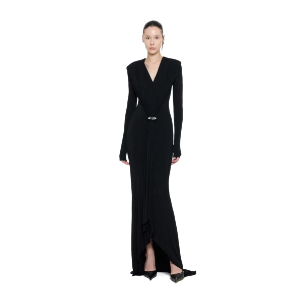 CHATS by C.Dam Keid Dress in Black, view 2