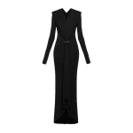 CHATS by C.Dam Keid Dress in Black