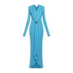 CHATS by C.Dam Keid Dress in Cerulean Blue