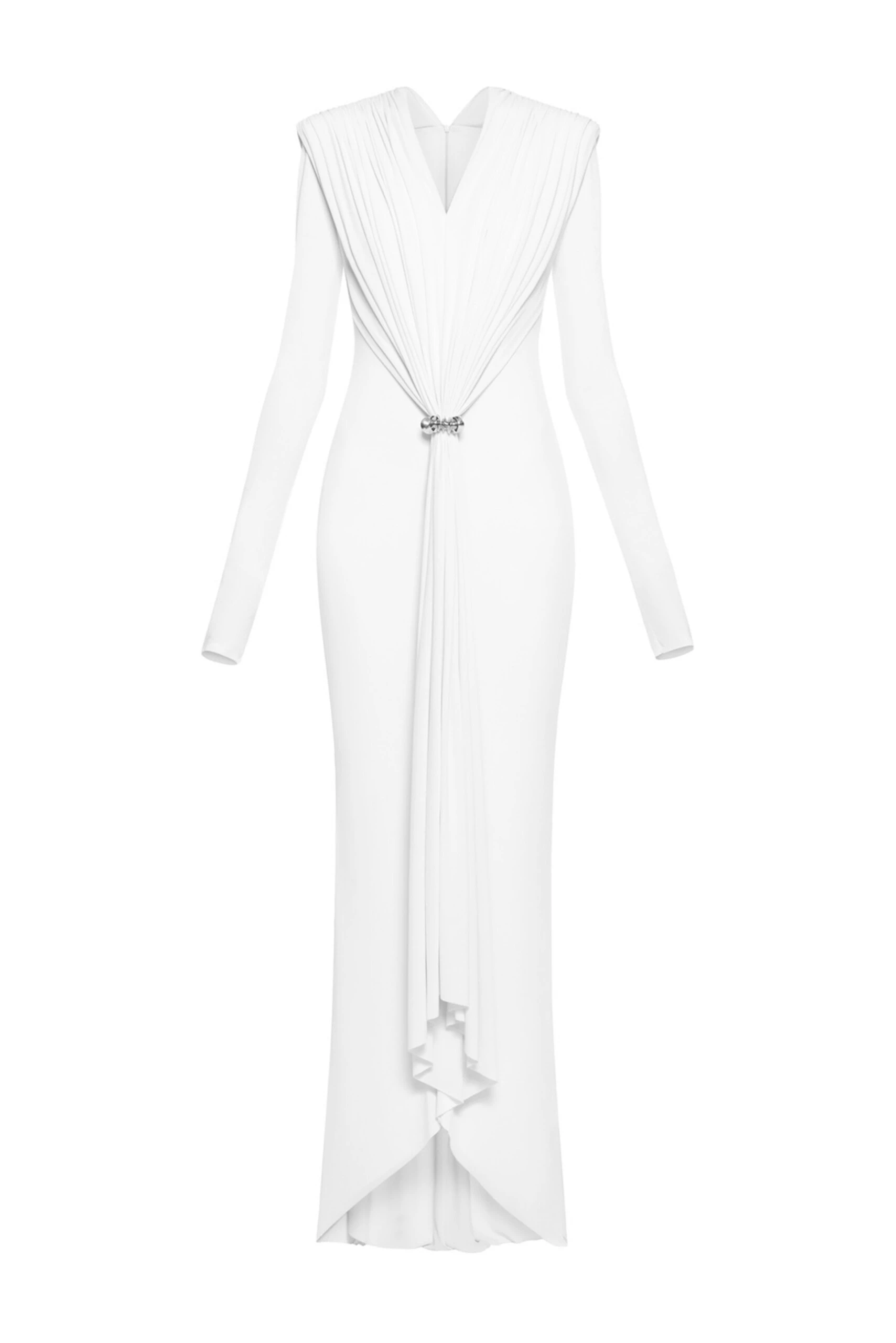 CHATS by C.Dam Keid Dress in White CHATS by C.Dam Keid Dress in White