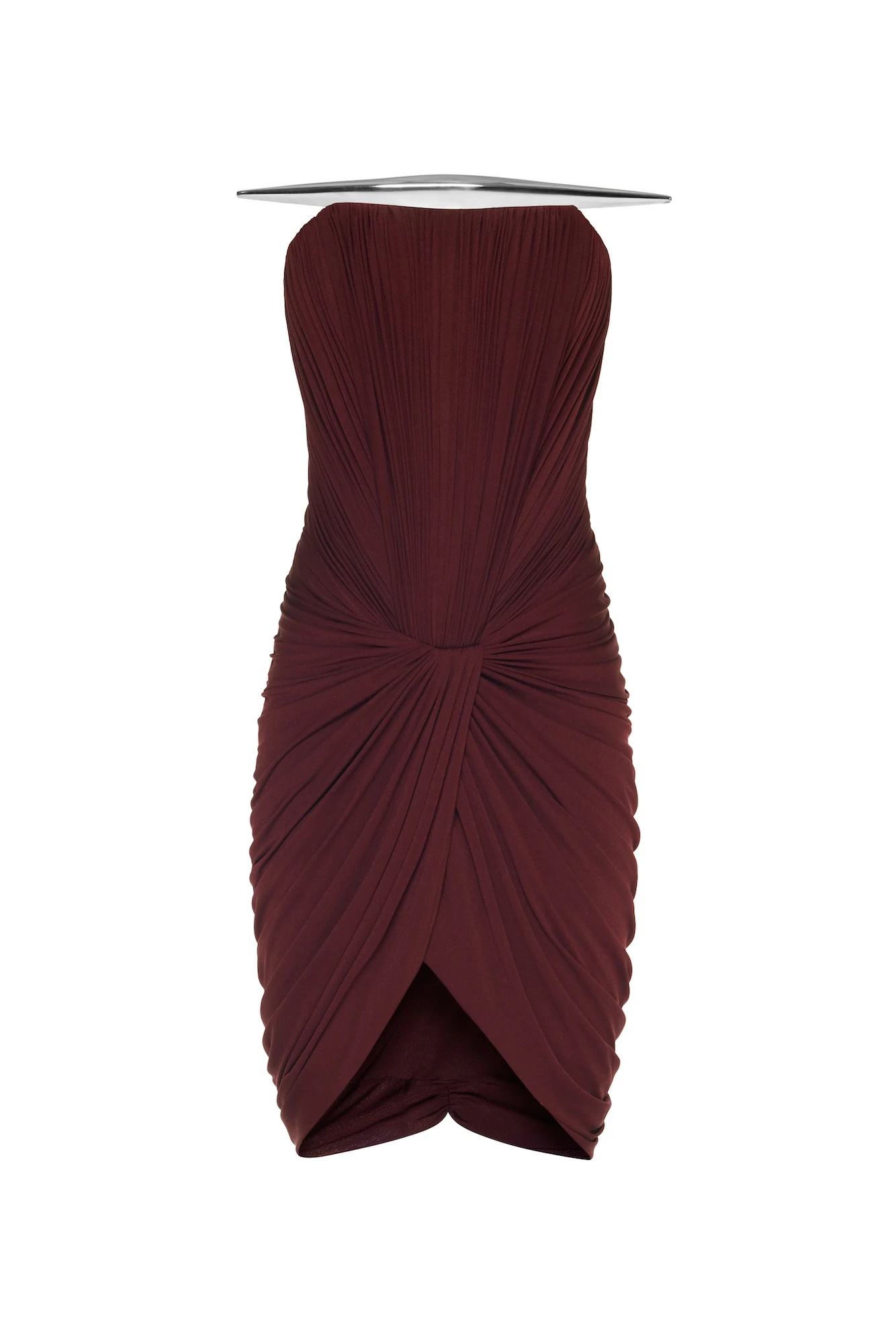 CHATS by C.Dam Lise Dress in Maroon CHATS by C.Dam Lise Dress in Maroon