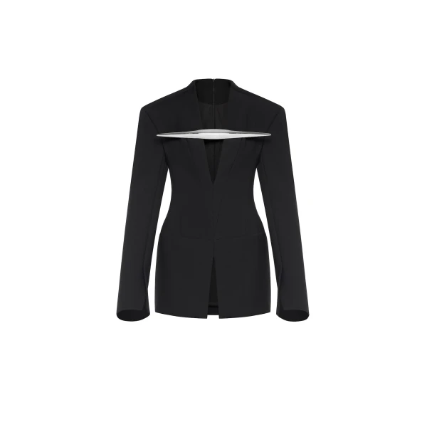 Lubna Blazer in Black