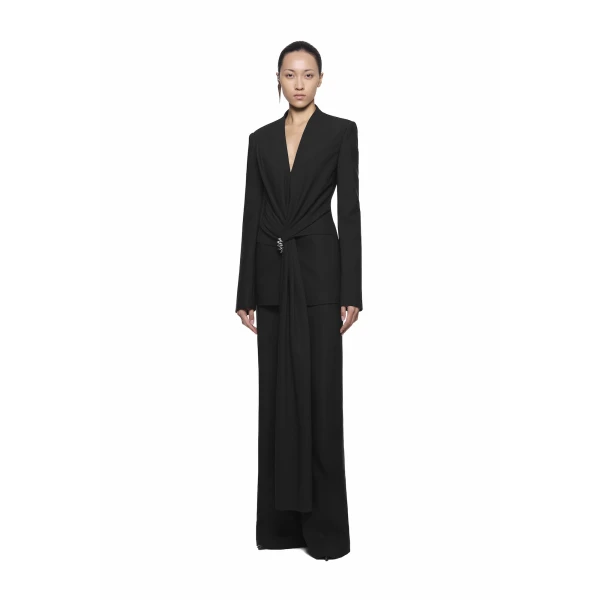 CHATS by C.Dam Mae Blazer in Black, view 4