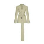 CHATS by C.Dam Mae Blazer in Sage Olive