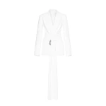 CHATS by C.Dam Mae Blazer in White
