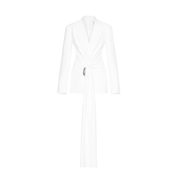 Mae Blazer in White