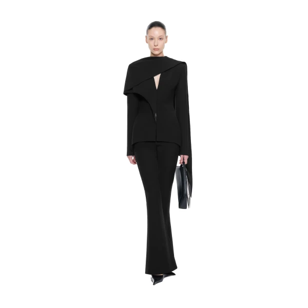 CHATS by C.Dam Maia Blazer in Black, view 2