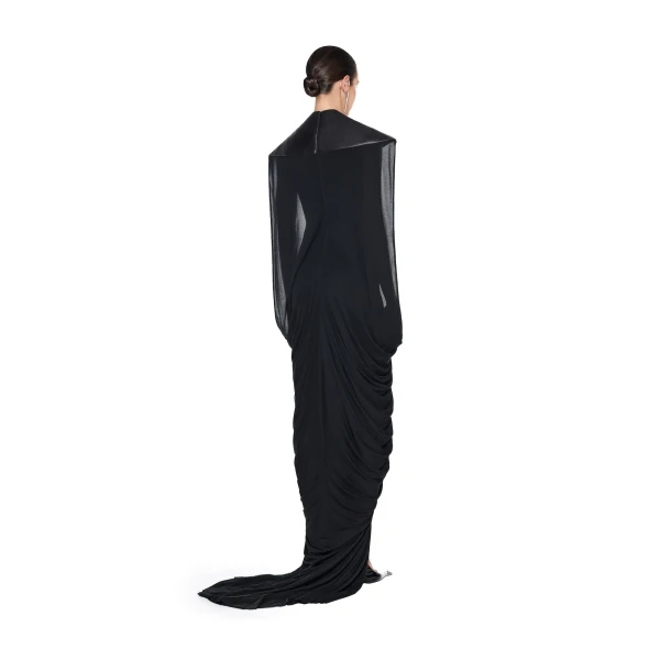 CHATS by C.Dam Mariam Dress in Black, view 3